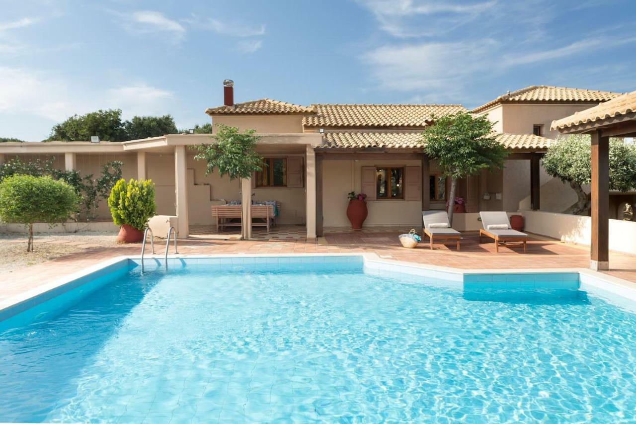 White Sand Villa. Spacious Villa With Prive Pool. Agia Pelagia  Exterior photo