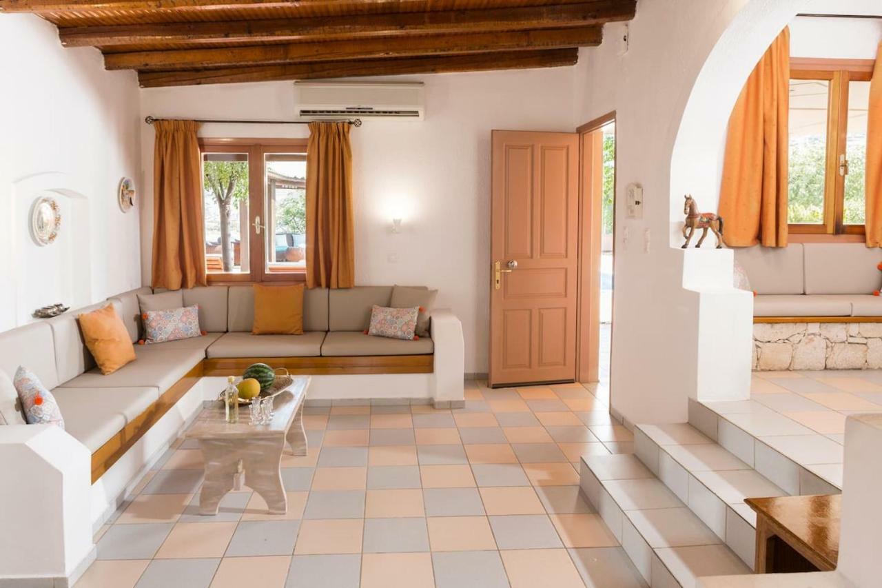 White Sand Villa. Spacious Villa With Prive Pool. Agia Pelagia  Exterior photo