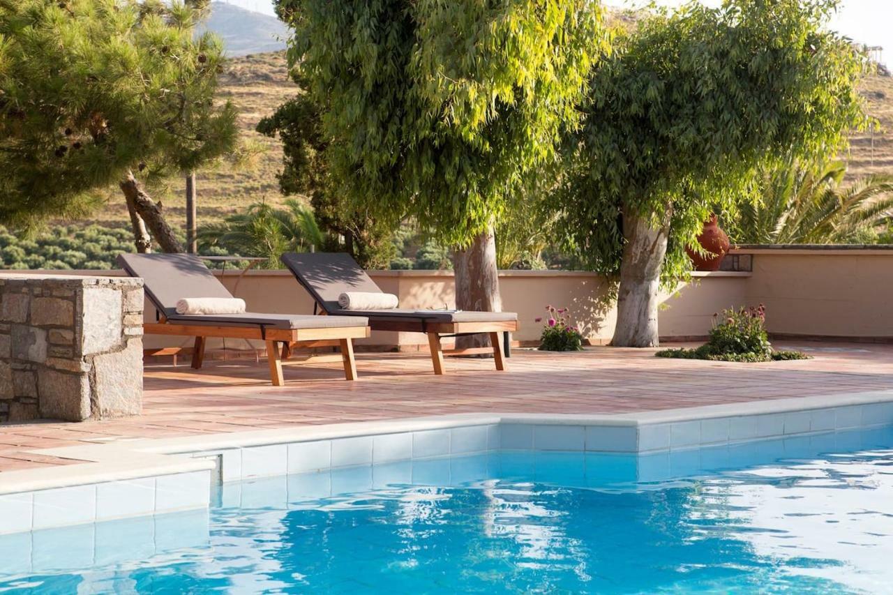 White Sand Villa. Spacious Villa With Prive Pool. Agia Pelagia  Exterior photo